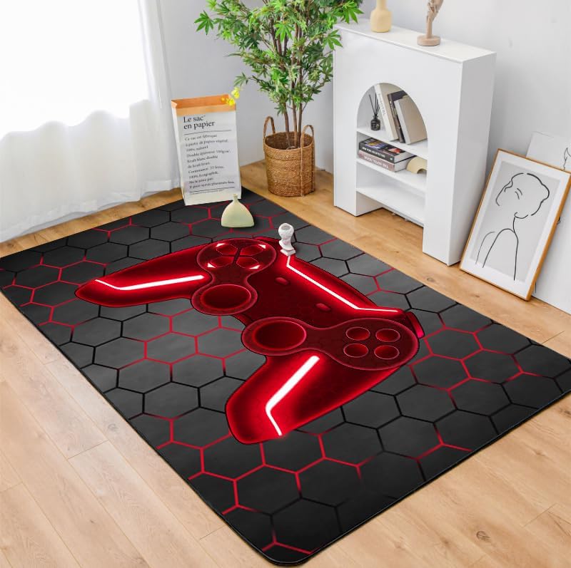 Amazon.com: NTBED Game Console Area Rug for Bedroom Sofa Playroom ...