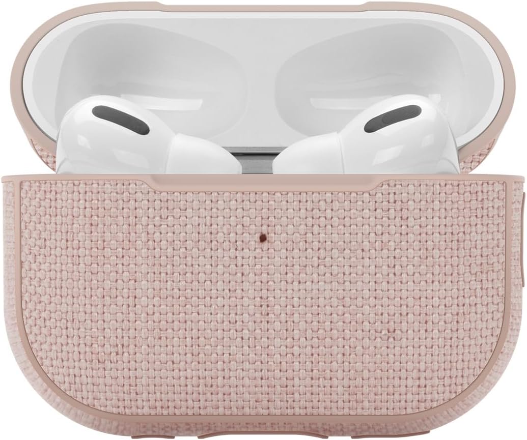 Incase Woolenex AirPod Pro Case - Durable 1st and 2nd Generation Airpods Case Cover for Lightweight, Weather-Resistant & Form-Fitting Protection, Blush Pink (3.5in x 2.9in x 1.2in)