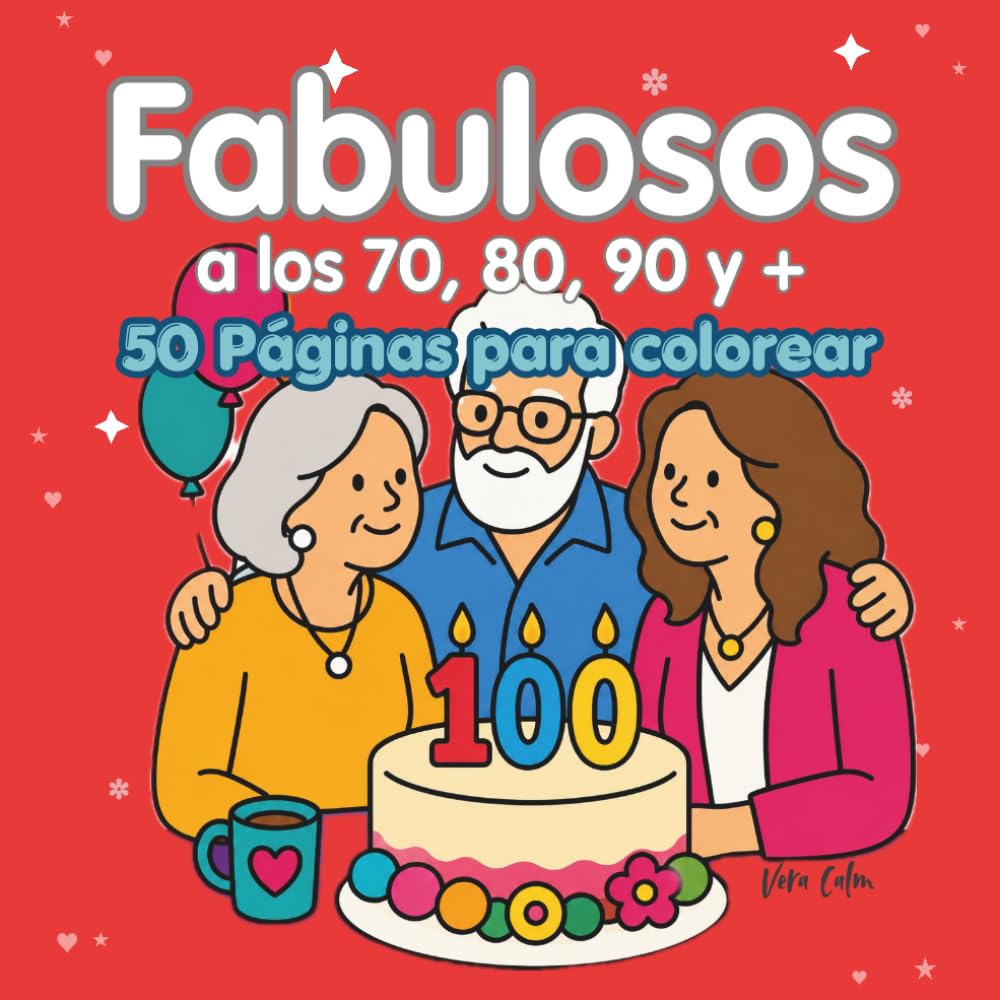 Fabulosos a los 70, 80, 90 y más: 50 páginas para colorear (Quiet Moments Coloring Books)