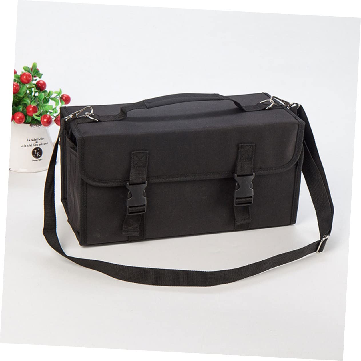 MAGICLULU Astuccio per Pennarelli 120 Posti con Cerniera Nero