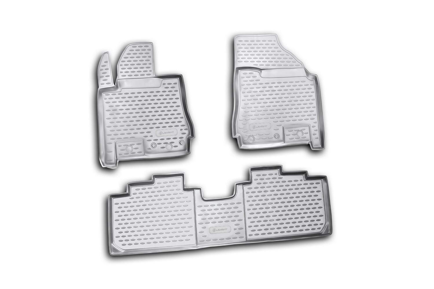 ELEMENT Alfombrillas 3D para ŠKODA Karoq 2017- | Familiar | Europa | Sin Caja Asiento | 4 Piezas — view 109
