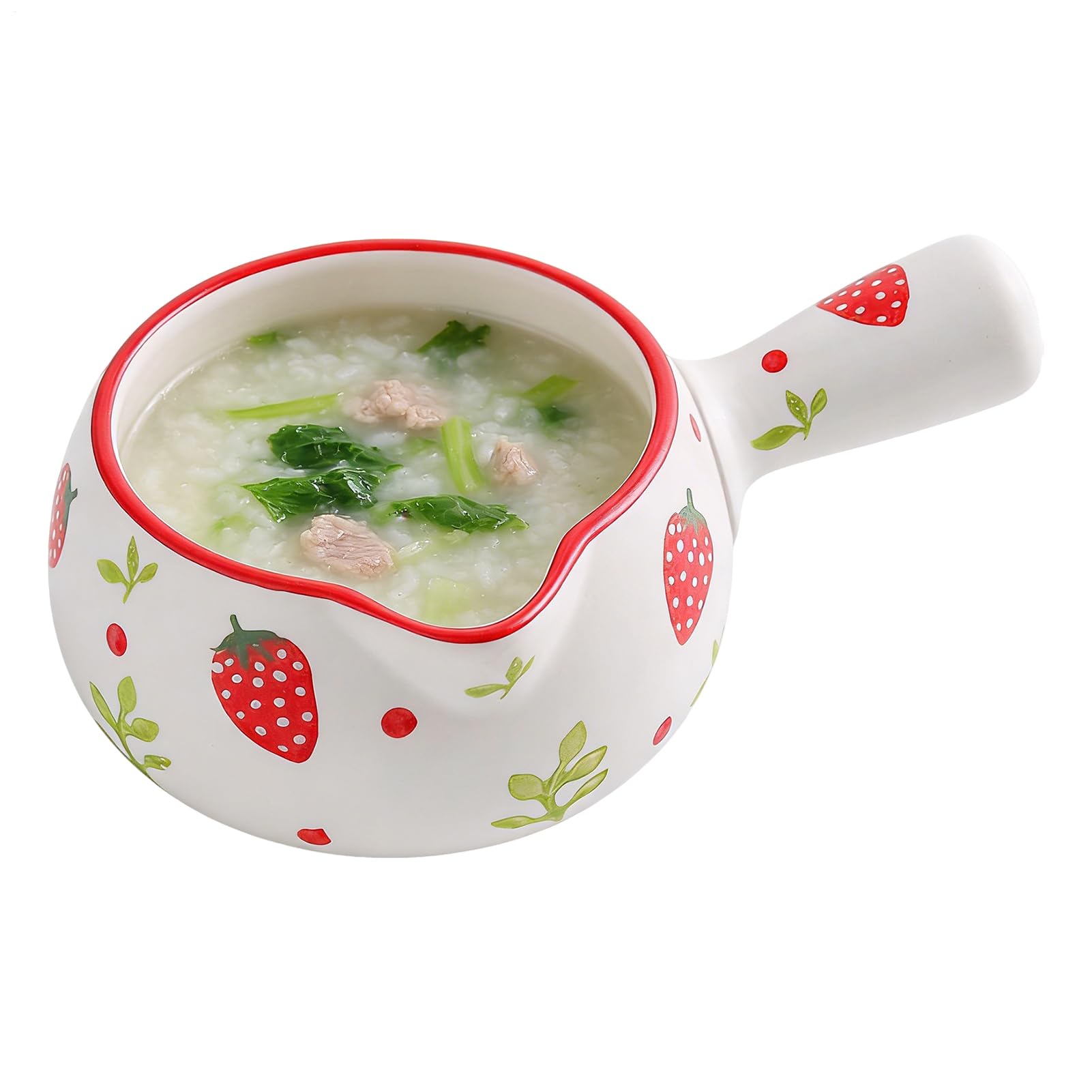 Casserole à lait céramique chauffe-beurre mini casserole pour soupe et sauce