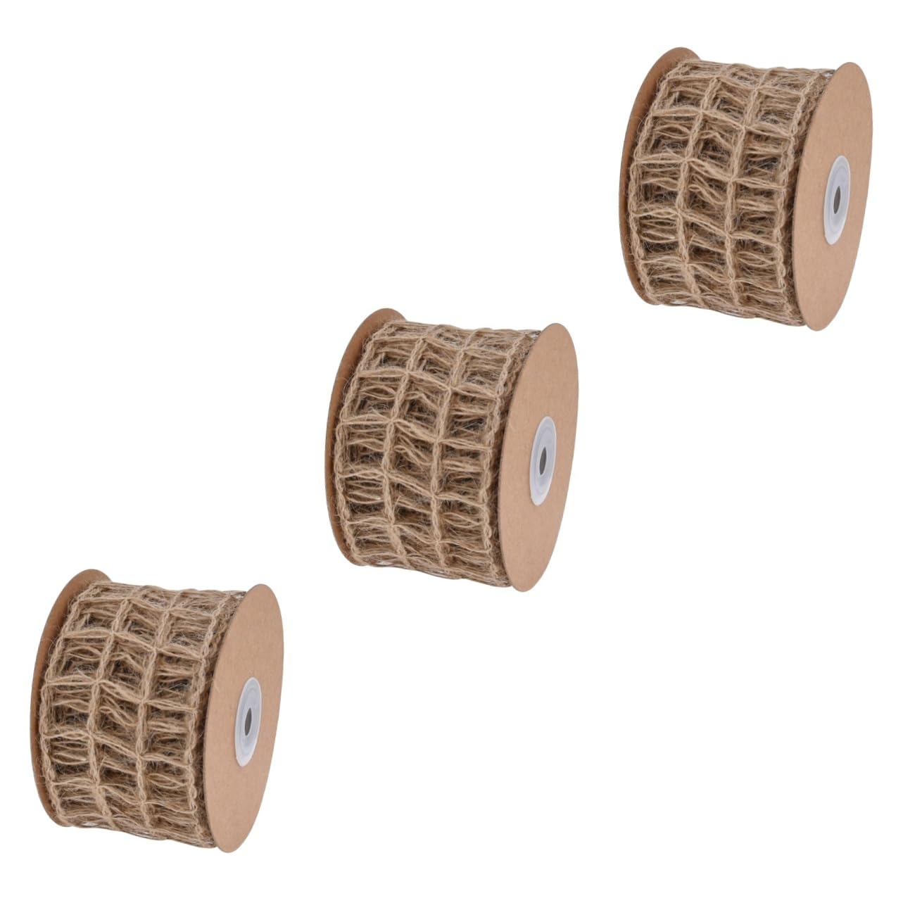 Operitacx 3stücke Blumenverpackungsband Jute Dekoratives Bastelband Für -geschenkverpackungen Partys Und Weihnachtsdekorationen Fach Strängig Langlebig Und Vielseitig Einsetzbar