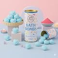 HOME BOUTIQUE Heart Bath Bombs for Women & Kids - 15 Pack Relaxing & Moisturizing Bubble Bath Bombs with Essential Oils