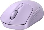HP 400 Quiet Wireless Mouse Dual Bluetooth & 2.4GHz Soft Silicone Quiet Clicks Microsoft Wheel 24-Month Battery 6000 DPI Ambidextrous Eco-Friendly Design Multi-OS Purple