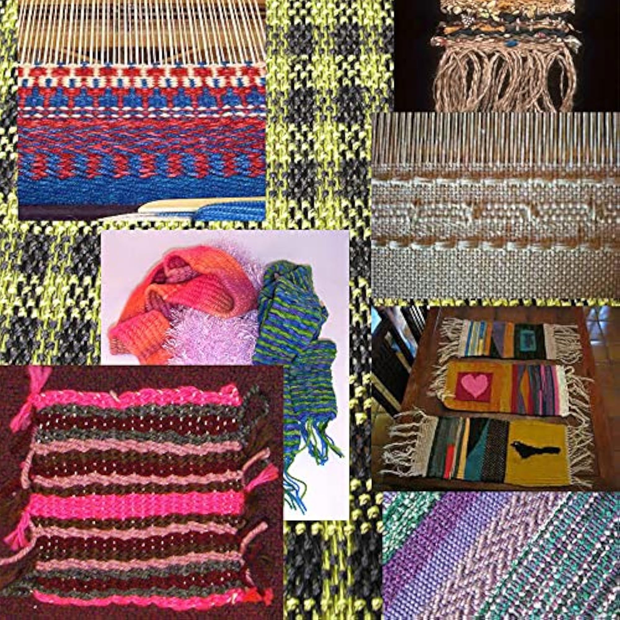 Weaving Loom Kit, Wooden Tapestry Looms for Beginners