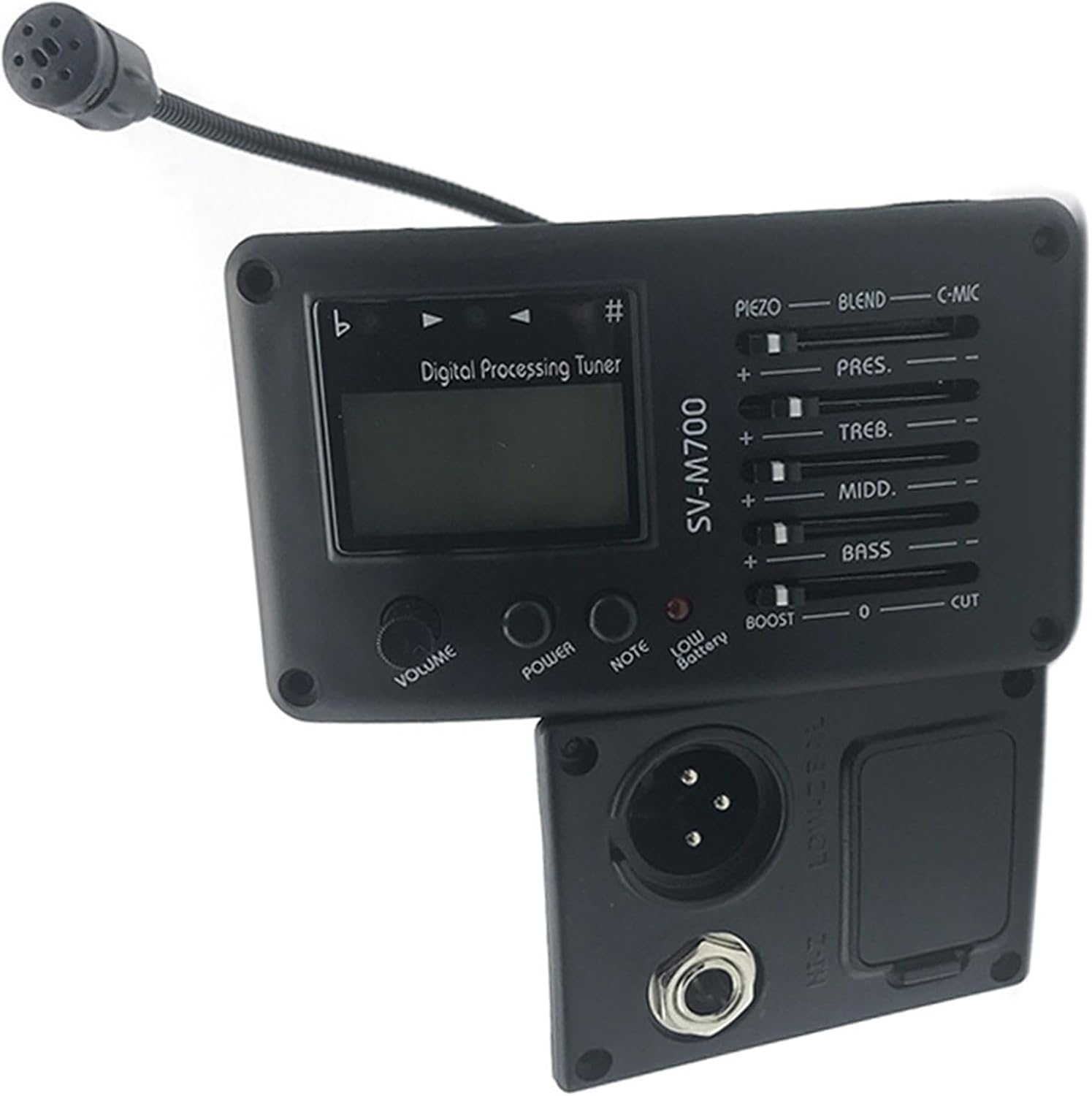 アコースティックギター用アクセサリー,1セット4バンド,EQ-7545/7545r,左/右ピエゾ,ピックアップ6.5mm,出力,アクセサリ -  AliExpress Colaxi 4バンドEQ付きギターピックアップ、ポータブル、、プロフェッショナル、高性能、取り付け簡単、ピエゾピックアップ 、チュー アコースティックギター用ピックアップ 4バンドアコースティックギターピックアップアンプEQマイクチューニングアクセサリー