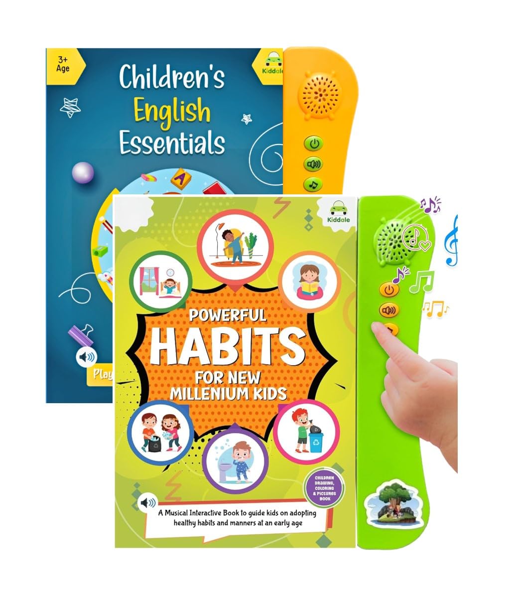 See full amazon price history chart for Kiddale Pack of 2 Musical Interactive Children Sound Books: Powerful Habits & English Essentials|Gift for 3+ Yrs Baby|E Learning Book|Smart Intelligent Activity Books|Rhymes|Talking Book Kiddale Pack of 2 Musical Interactive Children Sound Books: Powerful Habits & English Essentials|Gift for 3+ Yrs Baby|E Learning Book|Smart Intelligent Activity Books|Rhymes|Talking Book (B0DBDXL2F1) Amazon Price History, Amazon Price Tracker