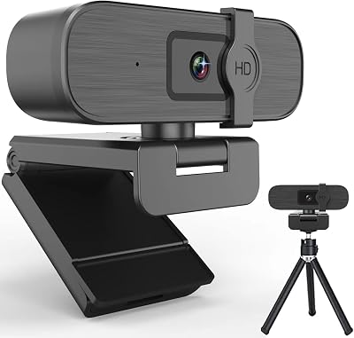 2K PC Webcam with Mic: Clear Video Calls for Home Office