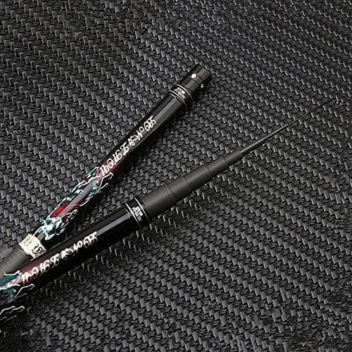 Canne à pêche à coup télescopique carbone