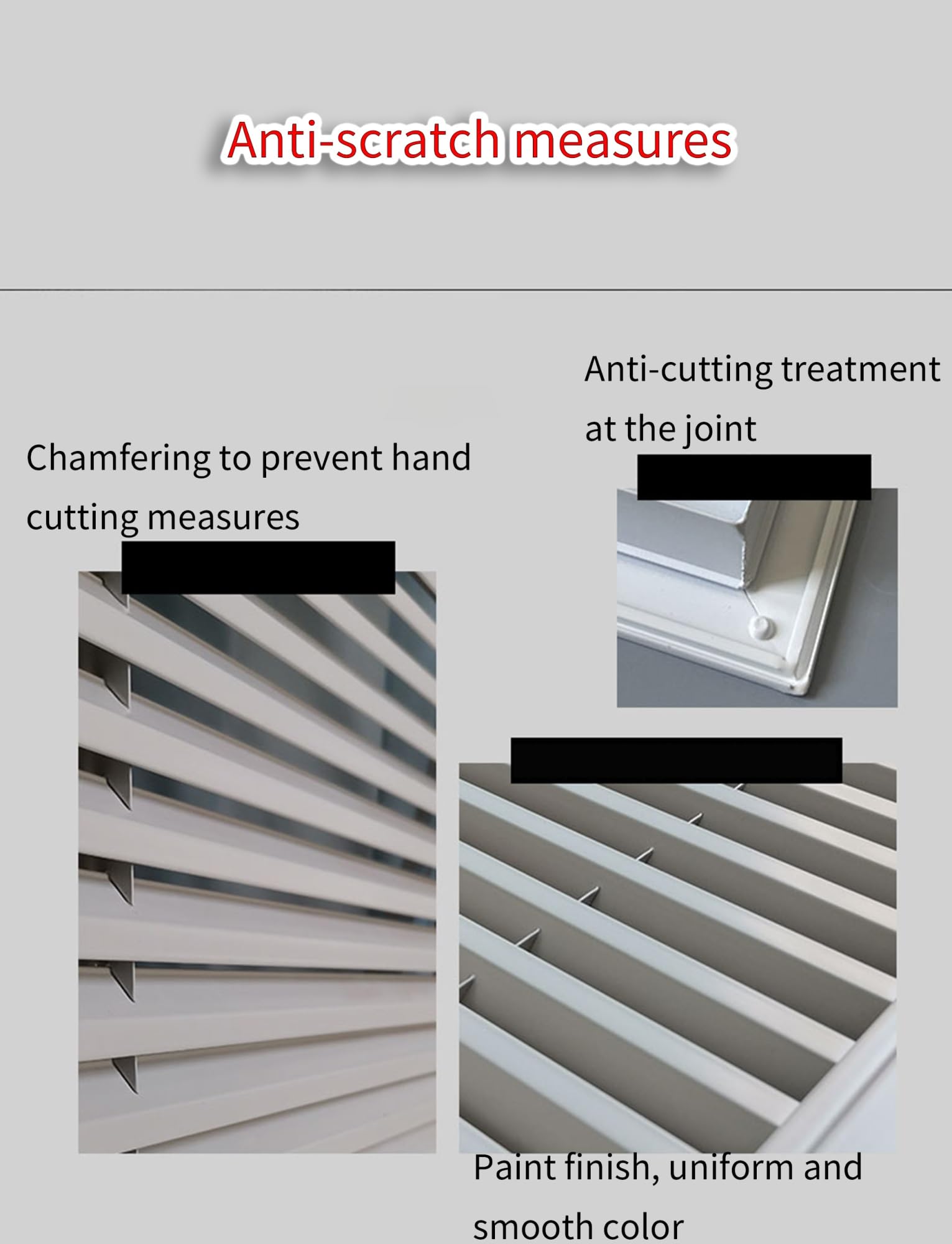 Rejilla de ventilación de aluminio para armario de cocina y puerta, cubierta decorativa con rejilla