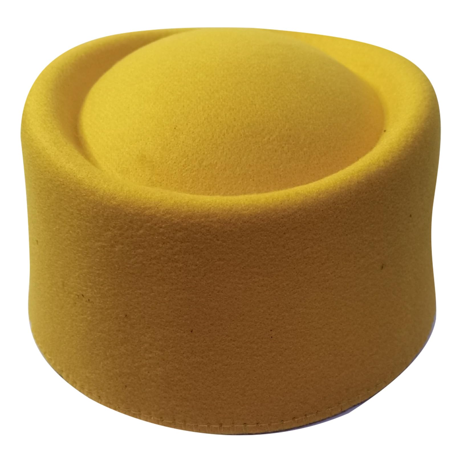 YIBOZI Pillbox Hat,Pillbox Hat Top Hat Millinery Fascinator Base Hat For Women Casual Wear Western Fedoras Hostesses Wear