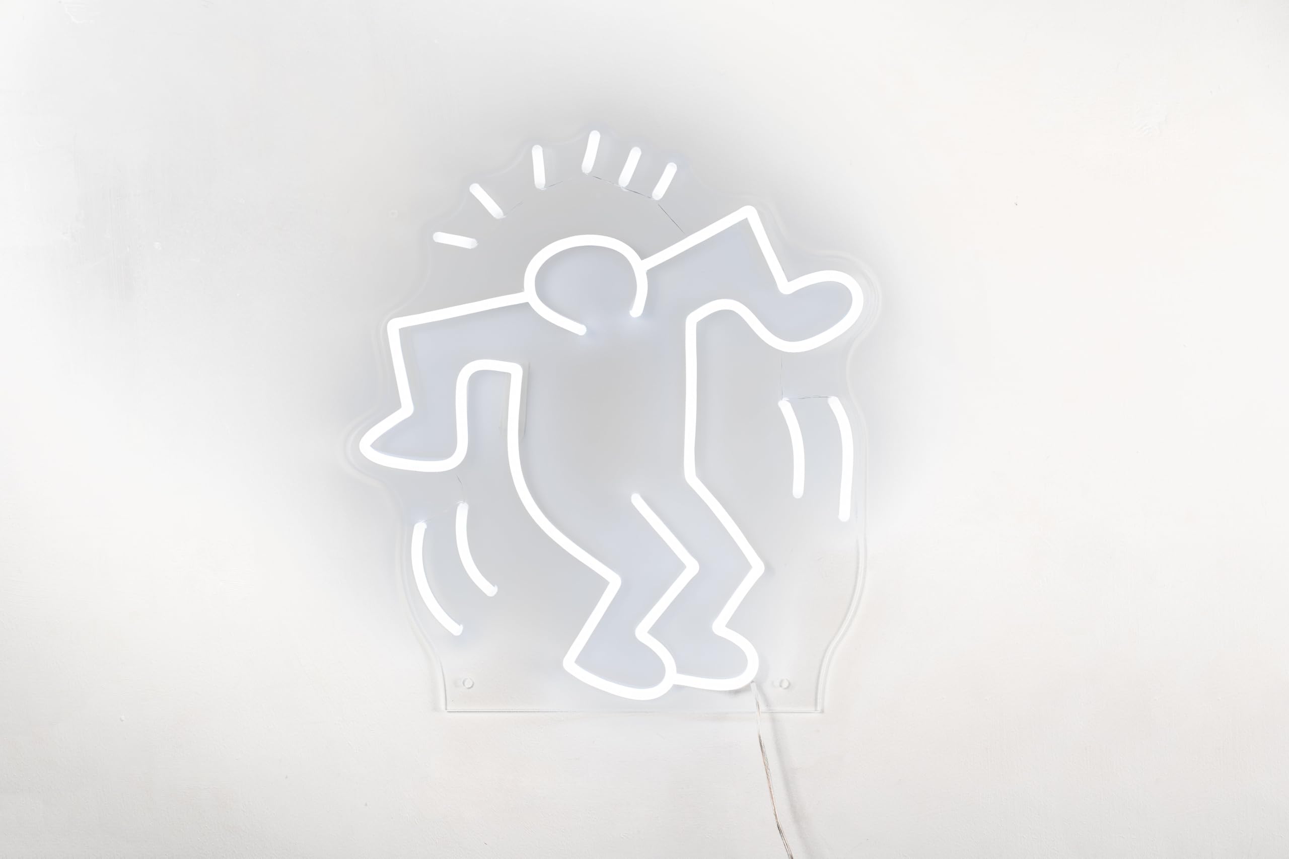 Yellowpop Neon Signs, Dancing Man, Neon Signs for Wall Decor, Energy Efficient LED Neon Lights for all Walls, Easy to Install Custom Neon Sign & Customizable Light Up Wall Art