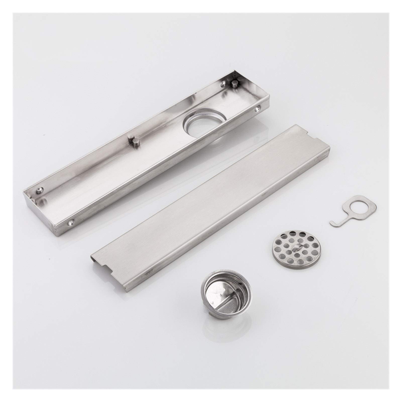 Drenajes de Acero Inoxidable Recgangle baño Cubierta del Piso de la Ducha Drenaje del Filtro de Suelo Residuos desagües Filtro Ducha Pelos (Color : Y85535)