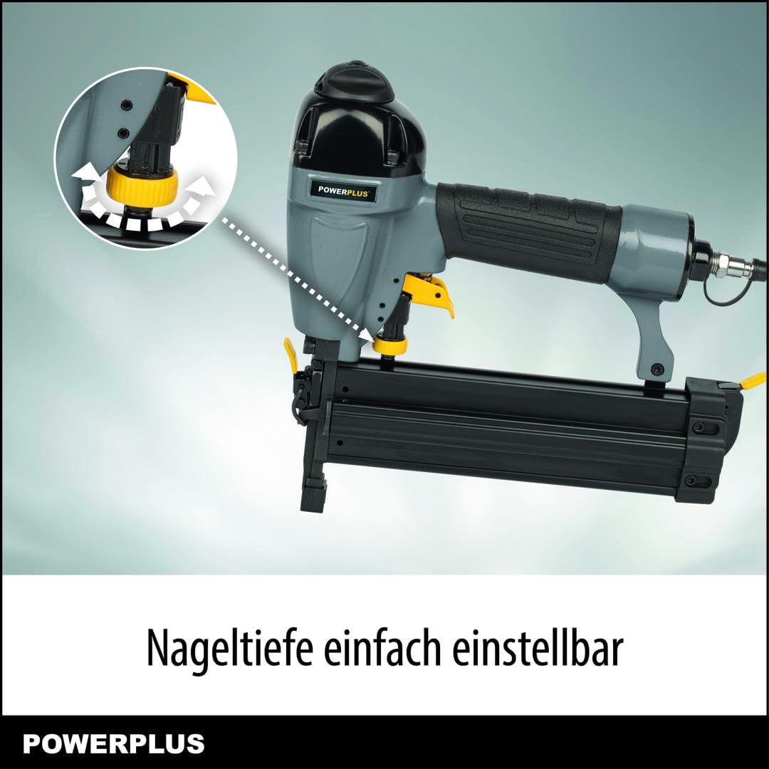 Powerplus POWAIR0312 Grapadora clavadora 51L/min