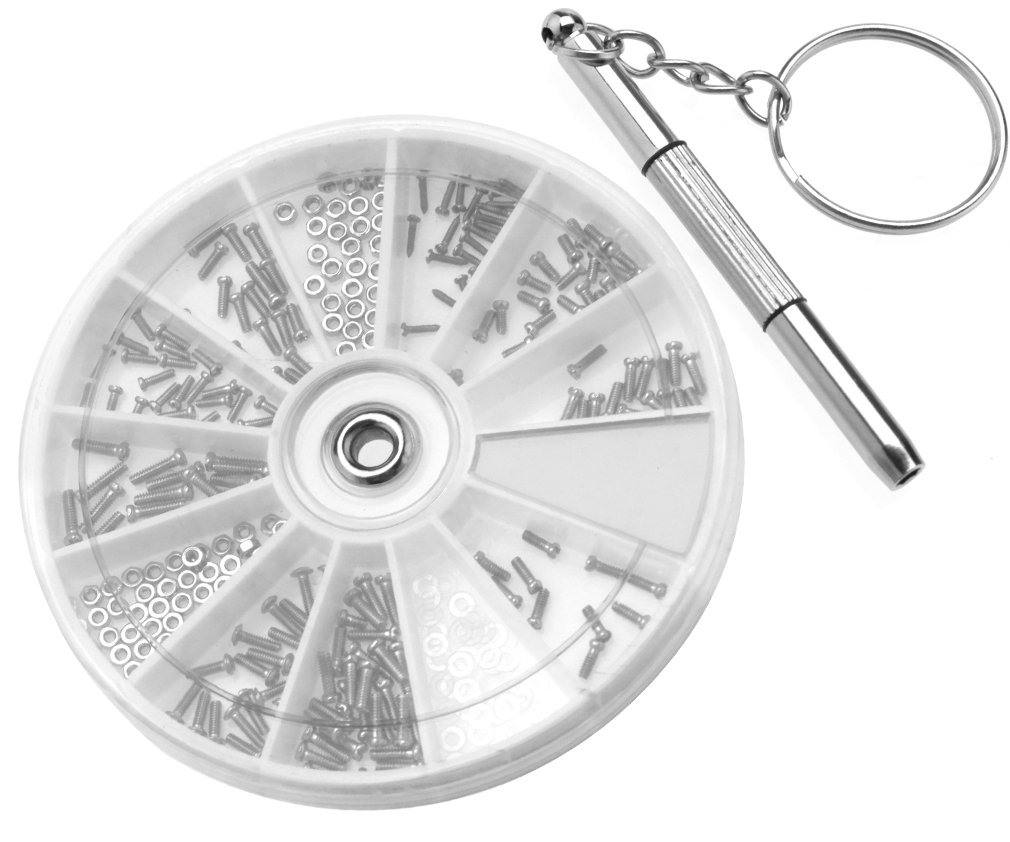 Micro Traders Gl Screw Repair Kit Assorted With Screwdriver