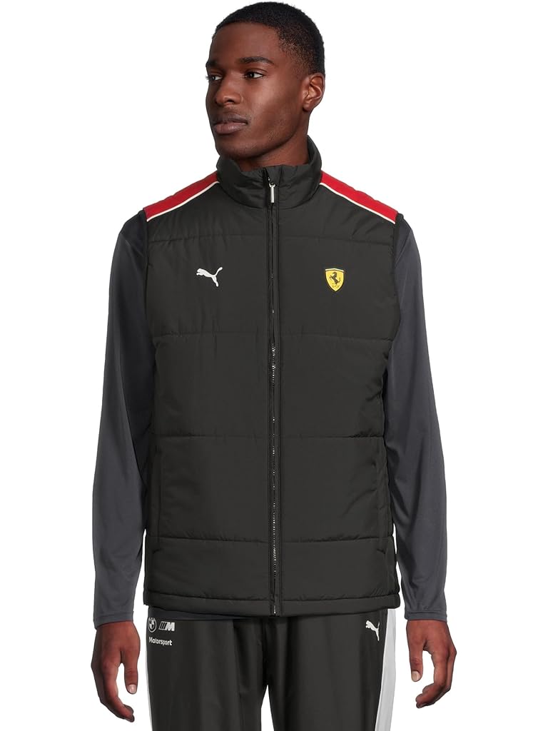 Black PUMA Scuderia Ferrari Mt7 Padded Vest