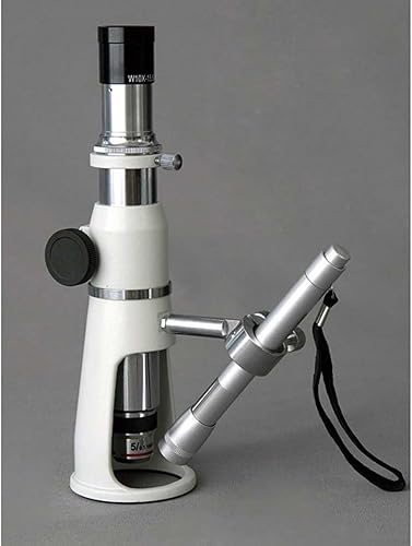 Miniatura 2 de AmScope H250-8M Microscopio de medición digital de mano, aumento de 20x y 50x, campo de visión de 0.669 in, incluye luz de bolígrafo, cámara de 8MP