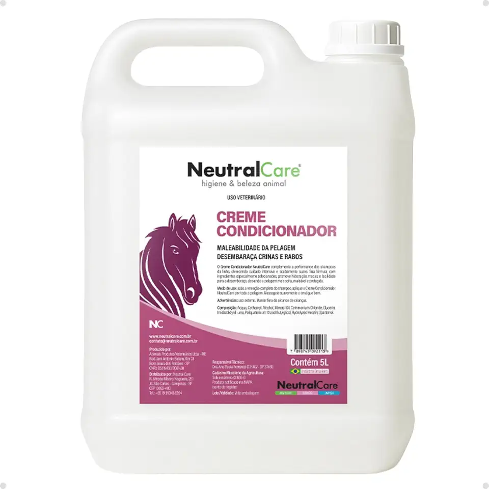 Creme Condicionador 5L Cavalo Hidratação Neutralcare