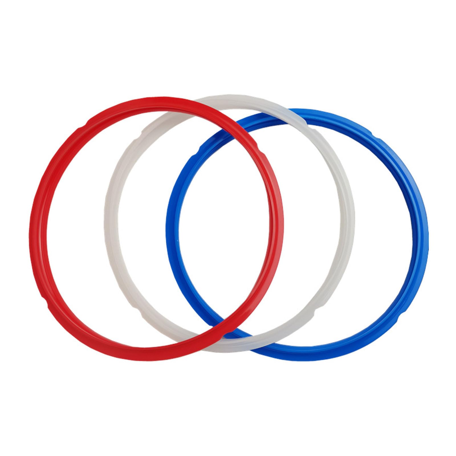 PANGBOER 3Pcs Gasket Sealing Rings Silicone Sealing Rings for 3qt 5qt 6qt 8qt Cooking