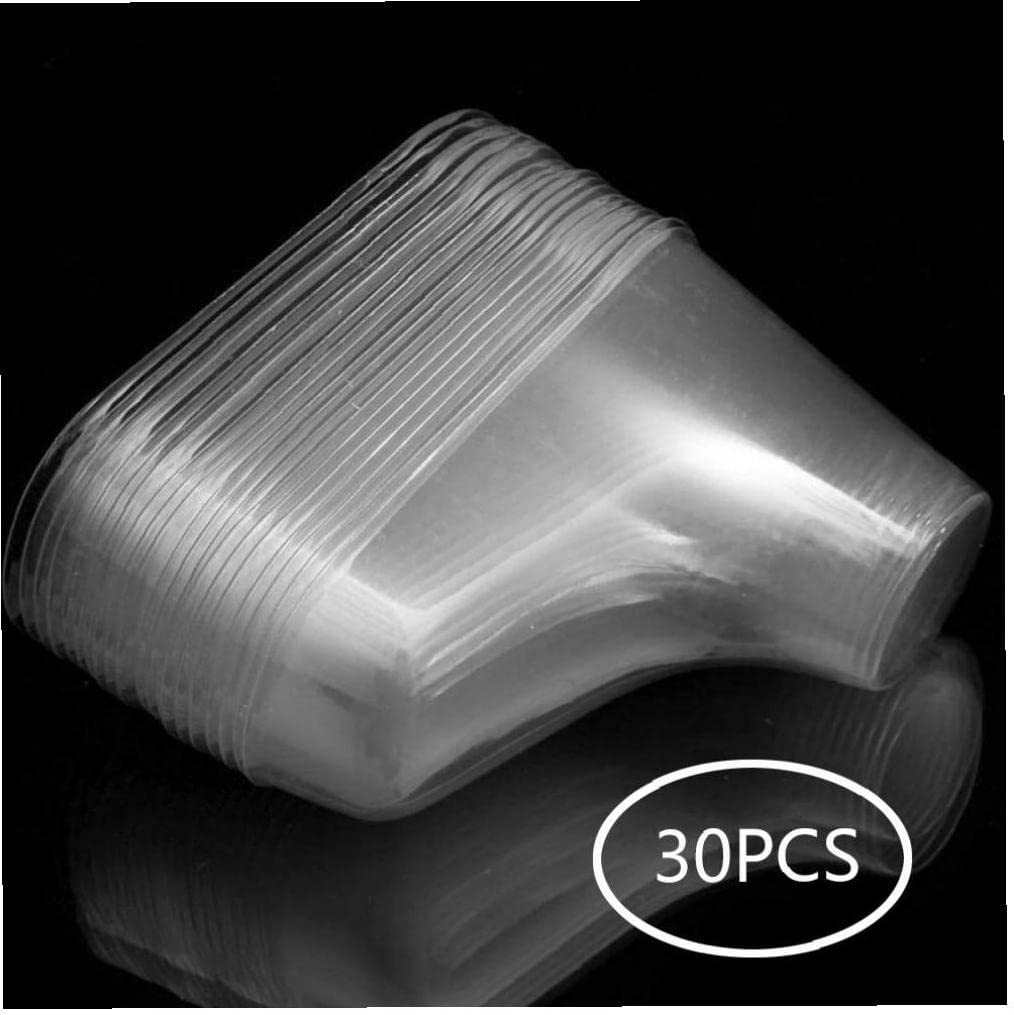 30 Pezzi Trasparente in Plastica Trasparente in Plastica per Bambini Display per Bambini con Bottini per Bambini Calze Supportano Il Supporto per Supporto Shaper (10 Cm)