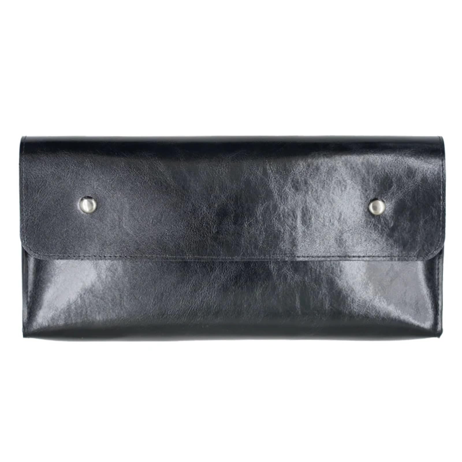 Duro Viajar Caja Estuche Funda para Teclado Funda de Cuero sintético for Teclado inalámbrico(Balck,365X130X42mm)