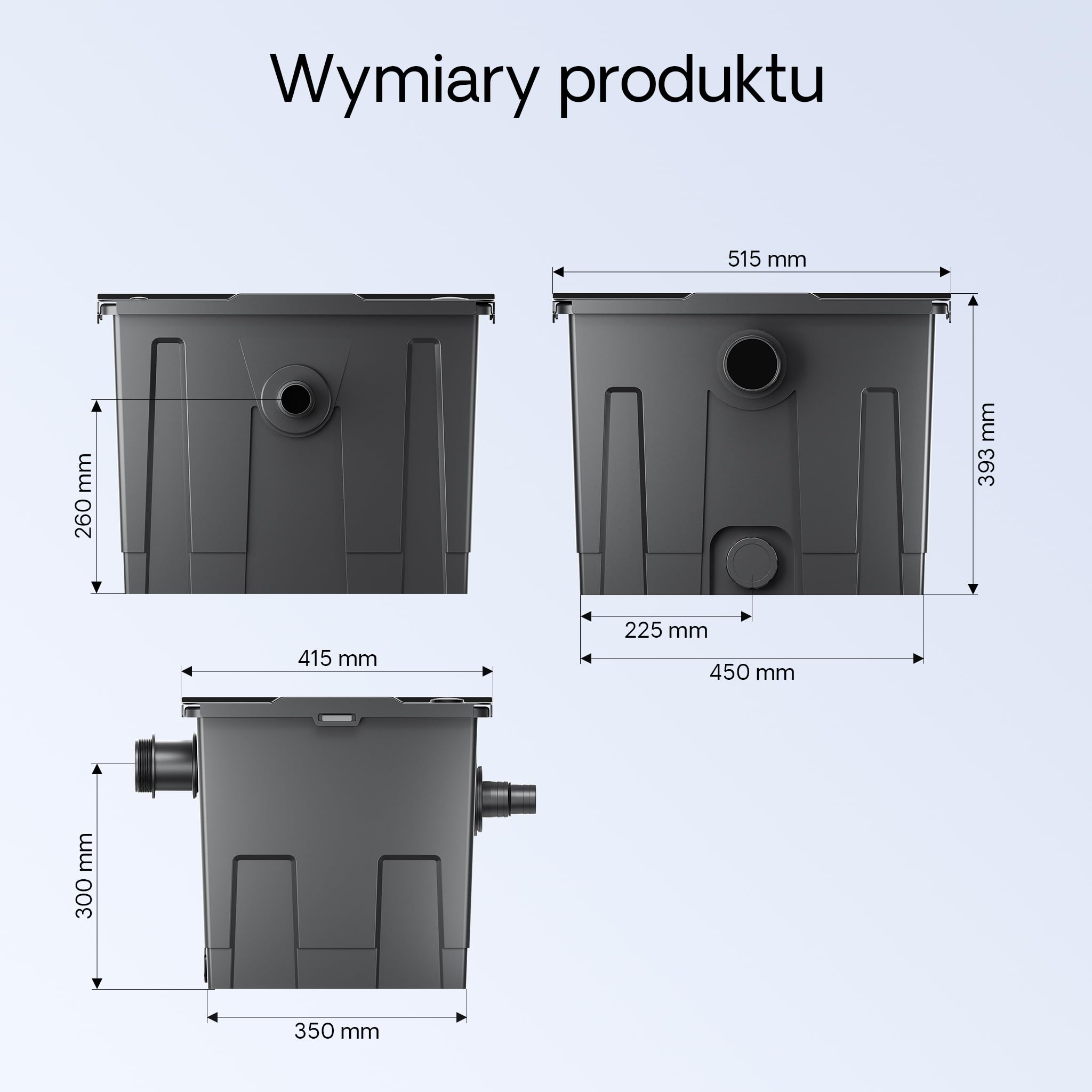 SunSun CBF-350 Bio Upgrade Set 1 do CBF-350B 60000L przepływowy filtr do oczka wodnego Biofiltr do oczka wodnego
