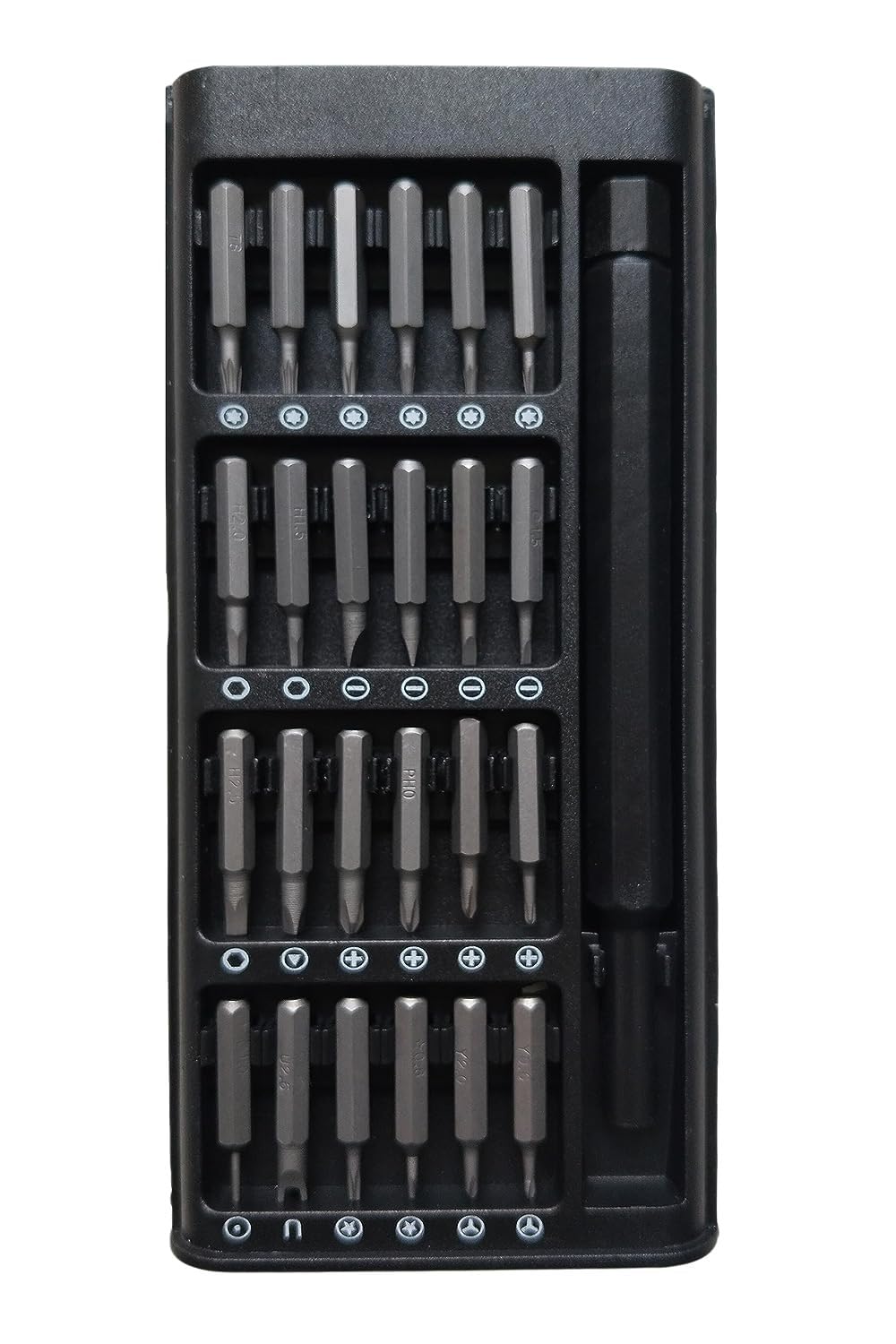 NIYANETAIL 24-in-1 Precision Screwdriver Set with Magnetic Tips & Compact Case | Versatile Micro Driver Tool Kit for Electronics, Watches, Phones, PCs, Glasses, Jewelry Repairs