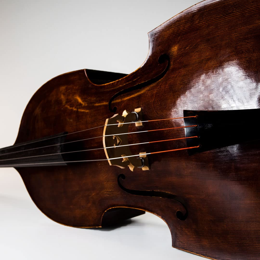 Thomastik cuerda para Contrabajo 3/4 Belcanto - cuerda Re núcleo de cable de acero, entorchado cromo, afinación orquesta, medio