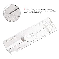 Vista 4 de Hi Lo - Herramienta de medición de inspección para soldador cubital + medidor de soldadura de borde de mordida V-WAC + kit de medidor de leva