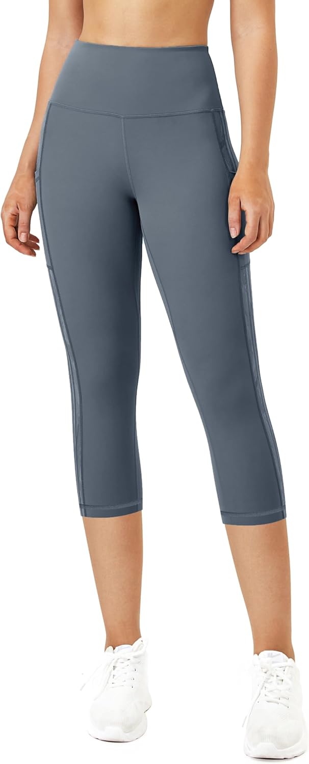 Neonysweets Women's Workout Leggings Phone Pocket Running Yoga Pants - Image 2