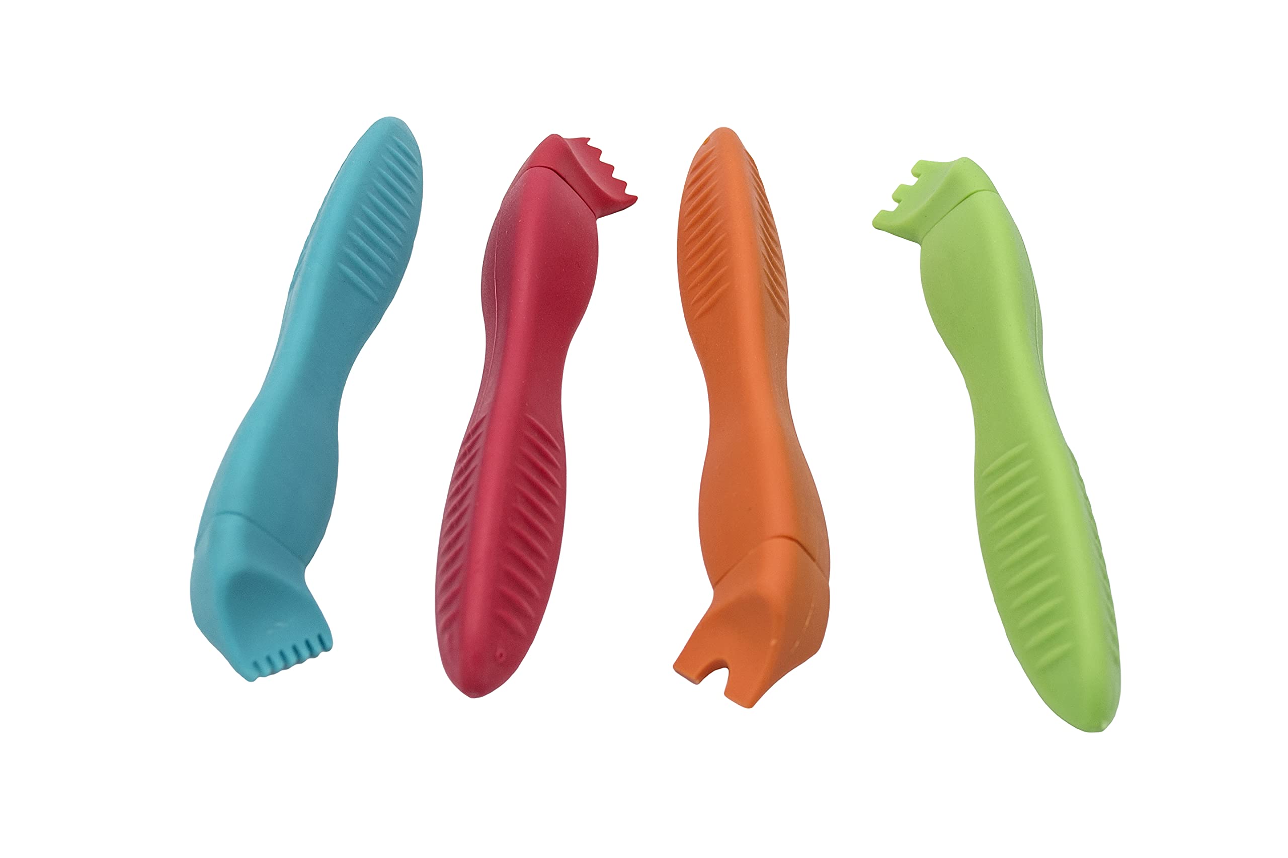 Craftplay My art tools | Soft grip Pattern makers | Pattern Stampers | Pack of 4 designs | teethed scraper