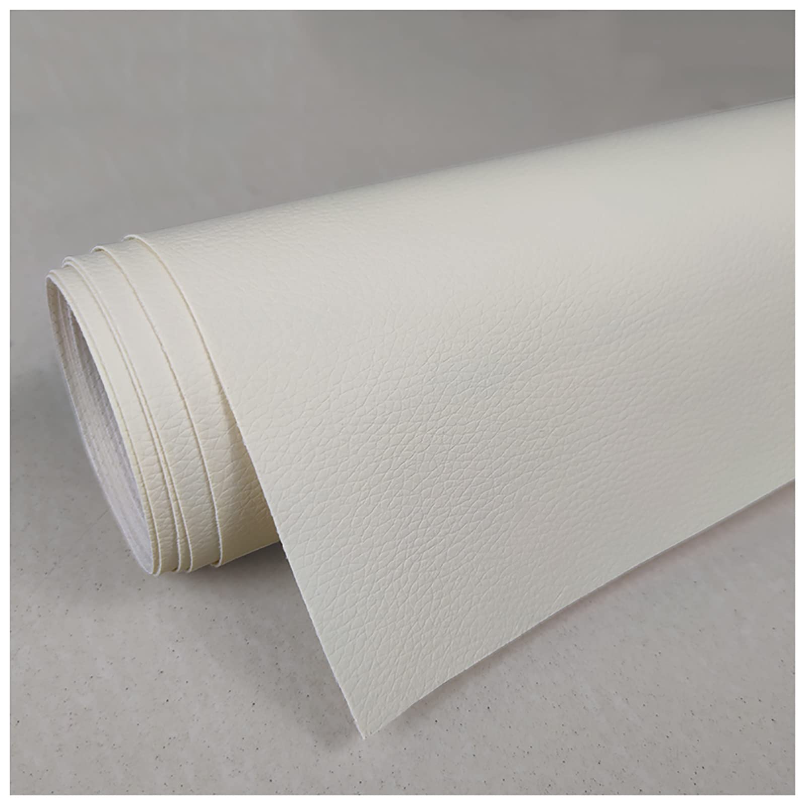 Tissu d'ameublement en similicuir texturé de grande taille pour finitions de maroquinerie
