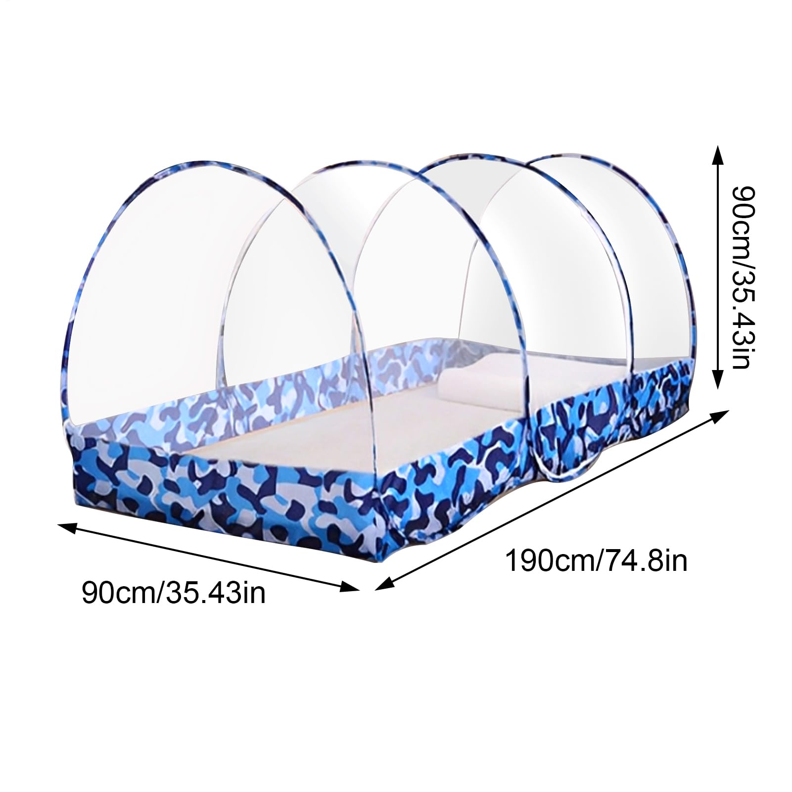 Camping Net Tent: Refugio de emergentes, protección de Insectos Ligeros | Redes Independientes de Insectos, Carpa de Viaje portátil, configuración rápida, Equipo para Dormir al Aire Libre, d
