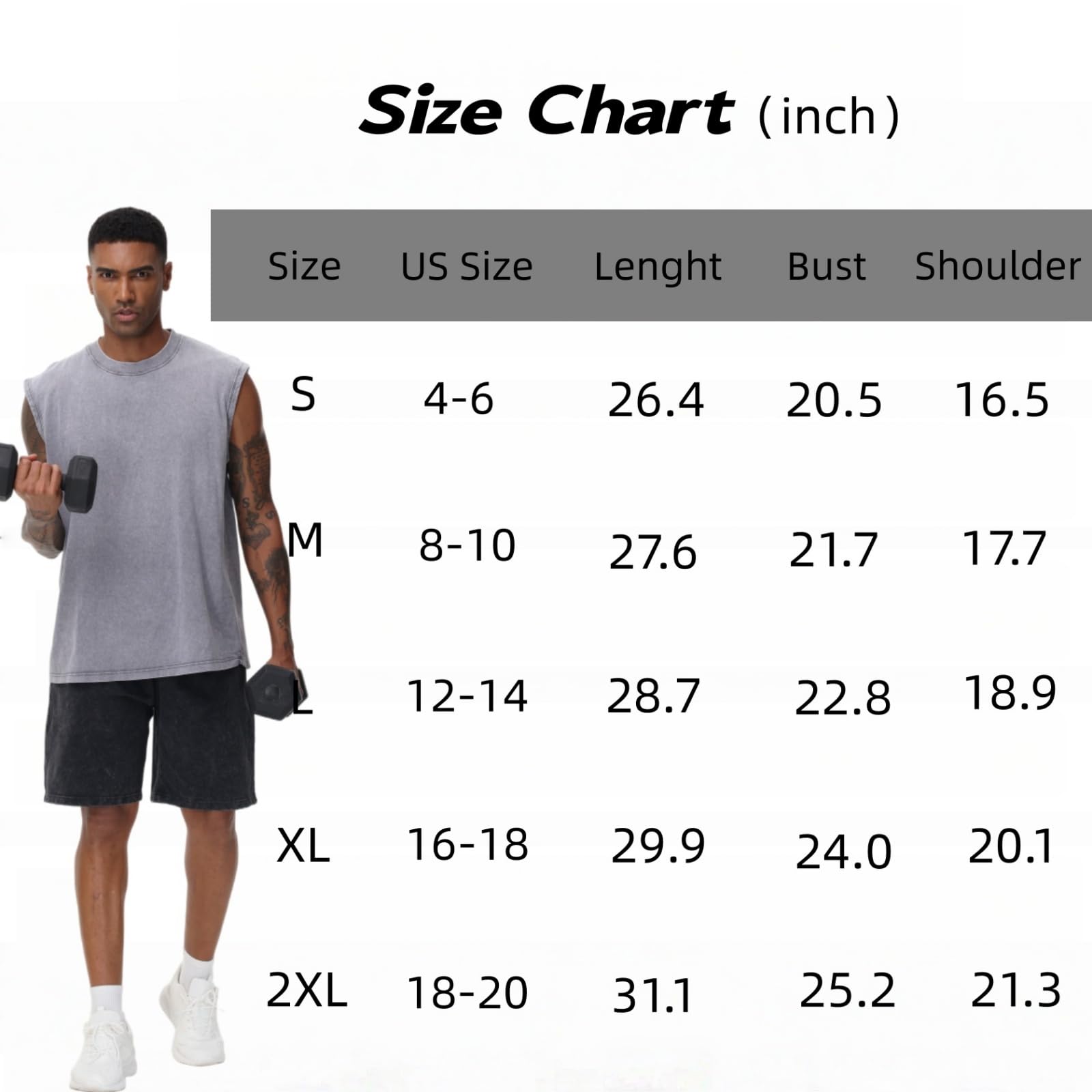 Tank Top Herren ärmellose T-Shirts Fitness Muskelshirt Gym Sleeveless Funktionsshirt