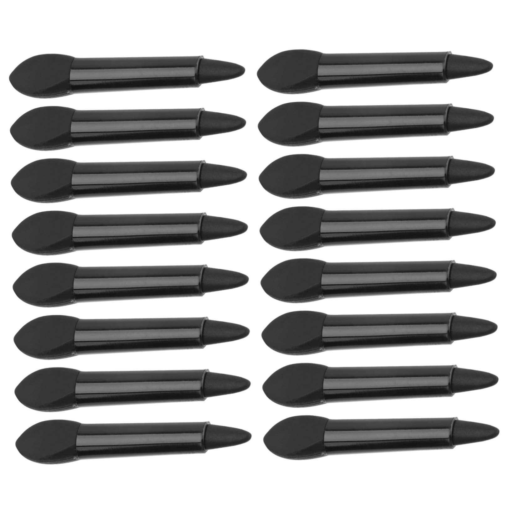 Baluue Professional Makeup Silicone Lip Mask Brush 20pcs Set Double-ended Makeup Applicators Perfect for Lipstick Cream Foundation