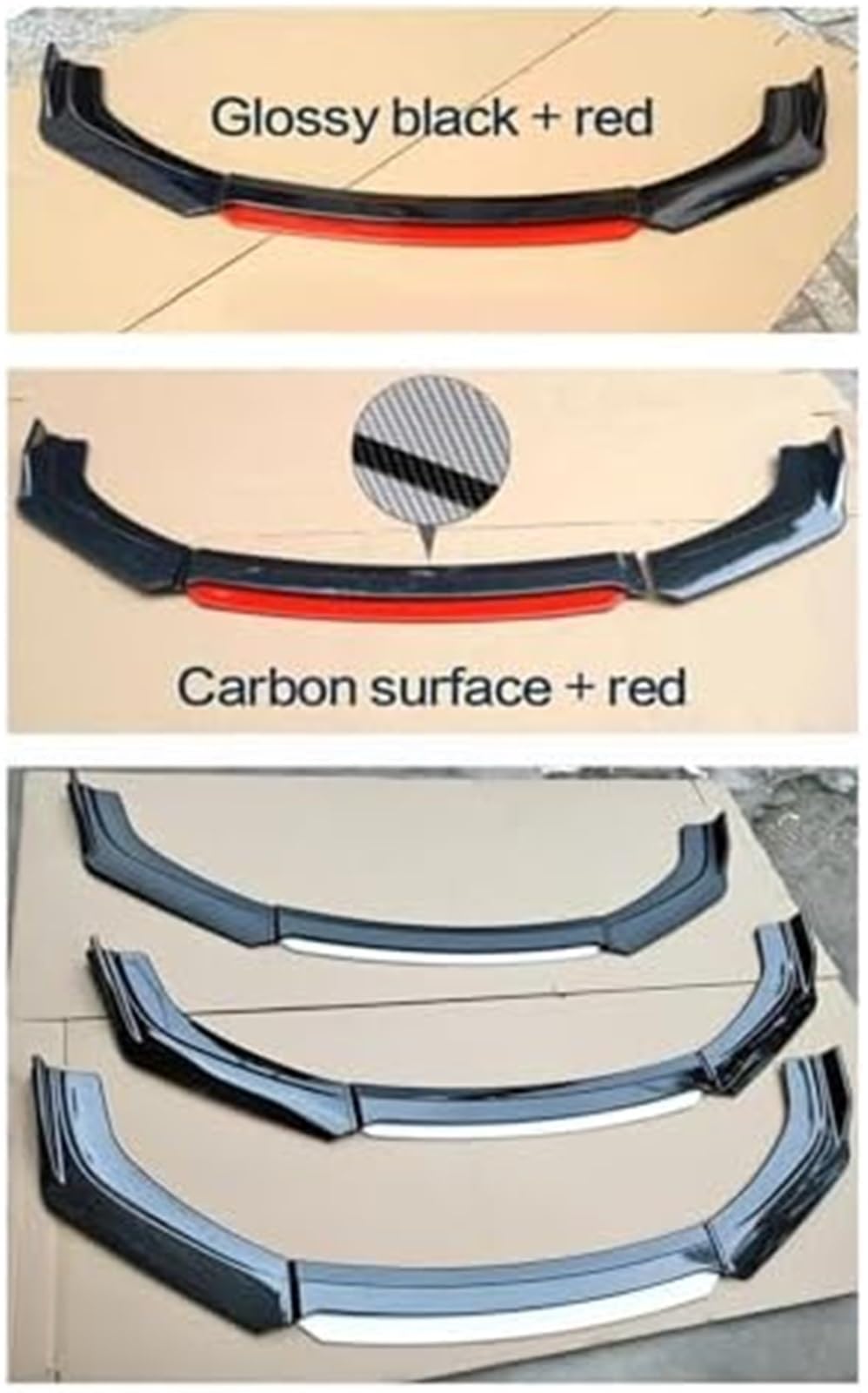 Splitter, dla dla Kia, dla dla Optima K5 2014-2017 Przedni