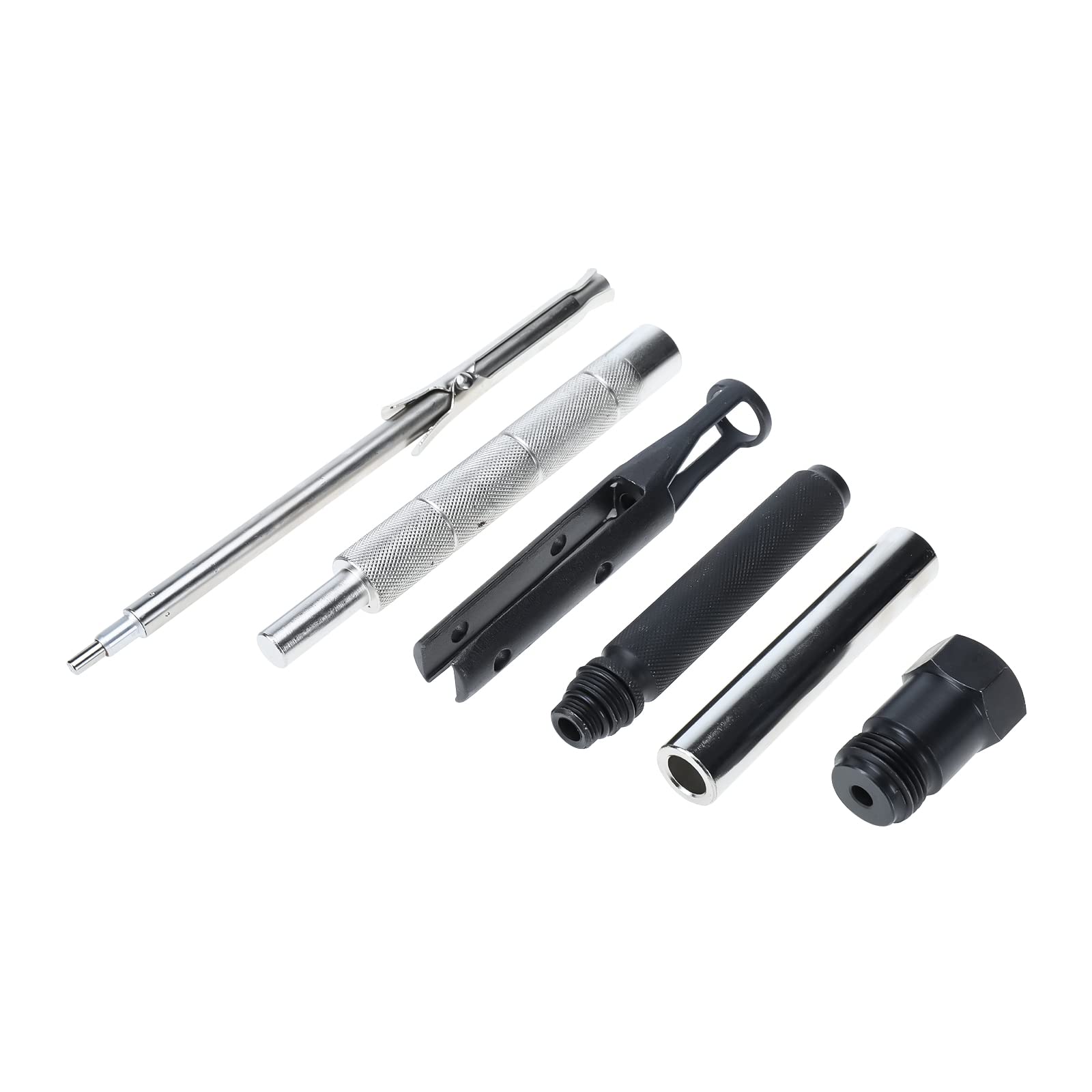 BOOMSTART Kit de Herramientas de compresor de Resorte de válvula, Juego de Herramientas de reparación de Culata de Motor para Motores OHV/OHC