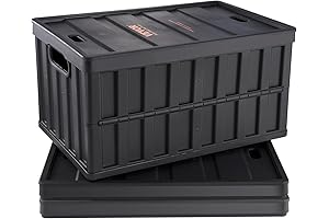 VEVOR 65L Collapsible Utility Storage Bins with Lids