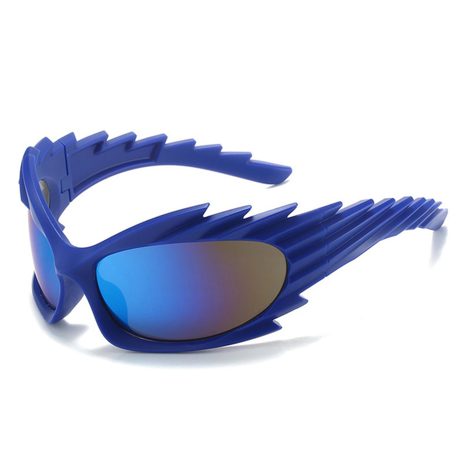 NOGRAX Okulary przeciwsłoneczne kocie oczy damskie retro gradientowe lustrzane gogle odcienie męskie sporty na świeżym powietrzu punkowe okulary przeciwsłoneczne
