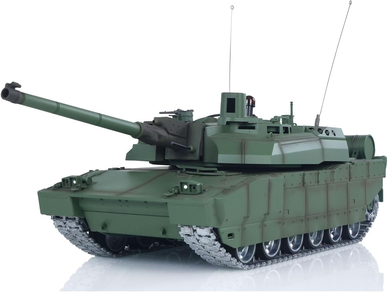 TOUCAN RC HOBBY TD 1/16 RC Military Tank H2408 Leclerc Battle Tank Metal Driving Wheel Road Wheel Gearbox Infrared BB Barrel Recoil Smoke Unit