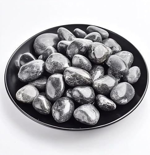 Vista 264 de Juego de piedras pulidas para chakras de 0.6 pulgadas, 7 piezas de piedras pulidas naturales y cristales a granel para curación, reiki, meditación