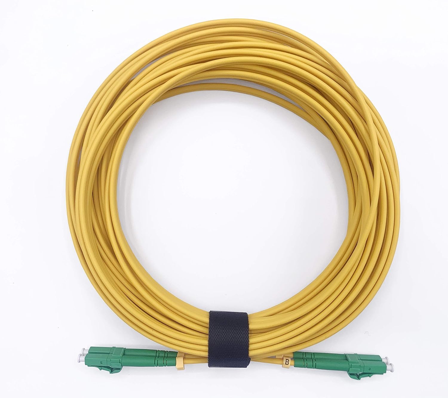 Elfcam® - Cavo Fibra Ottica LC/APC per LC/APC Monomodale Duplex 9/125um OS2 LSZH (2M)