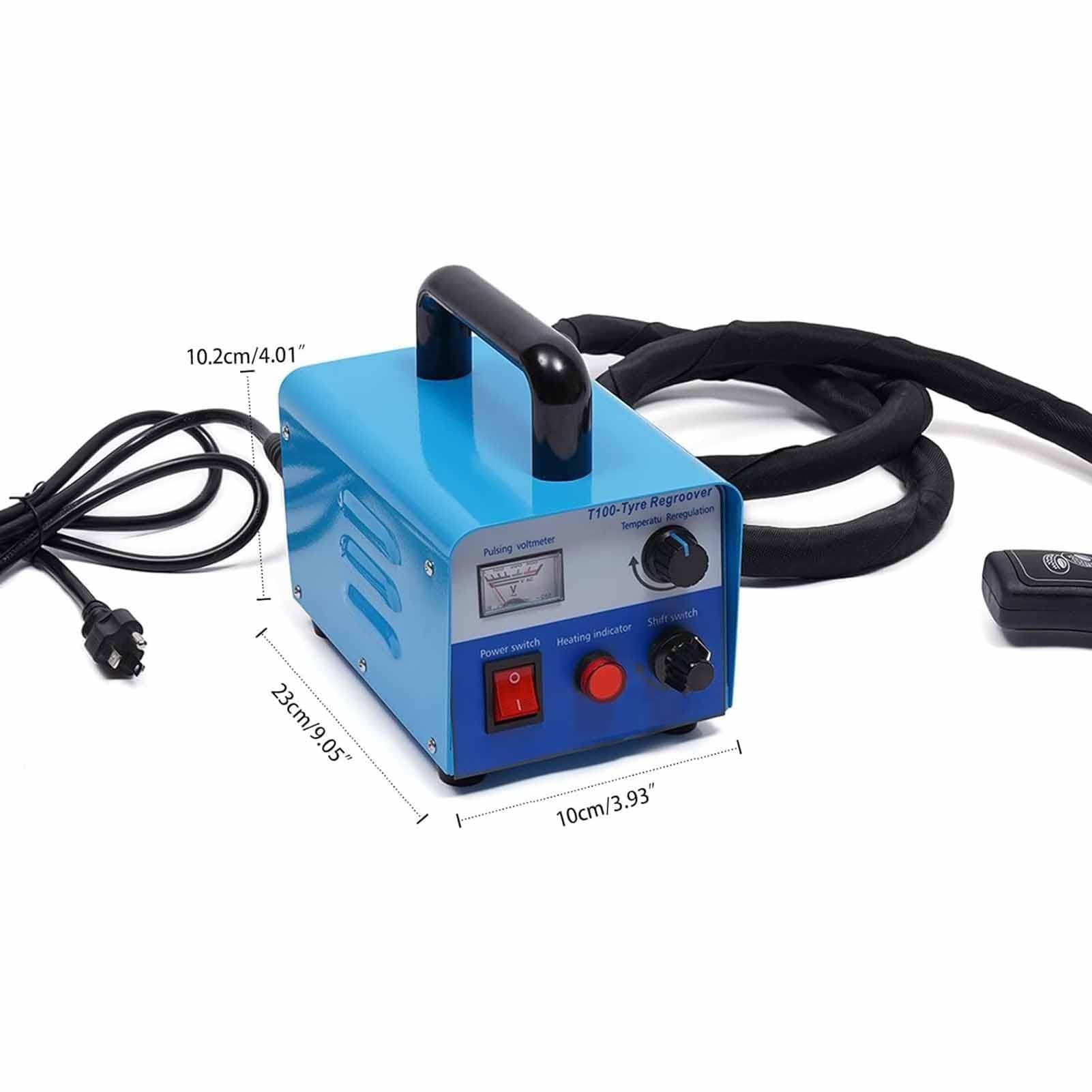 Scanalatrice elettrica per pneumatici, professionale, con 20 lame per riparazione pneumatici di camion, auto e moto