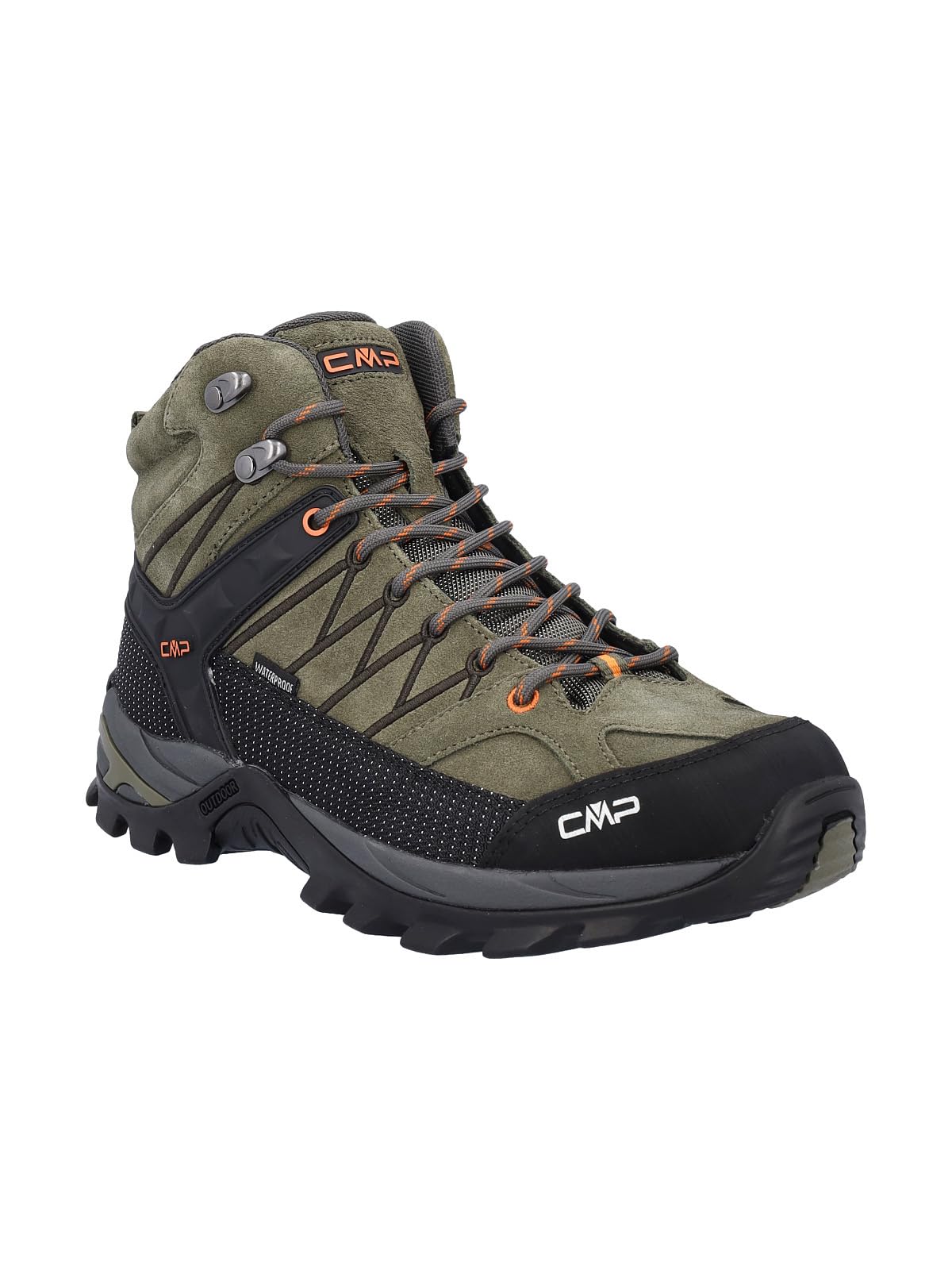 Cmp Freizeitschuhe 3Q12947-55ES Rigel Mid Oliv/schwarz