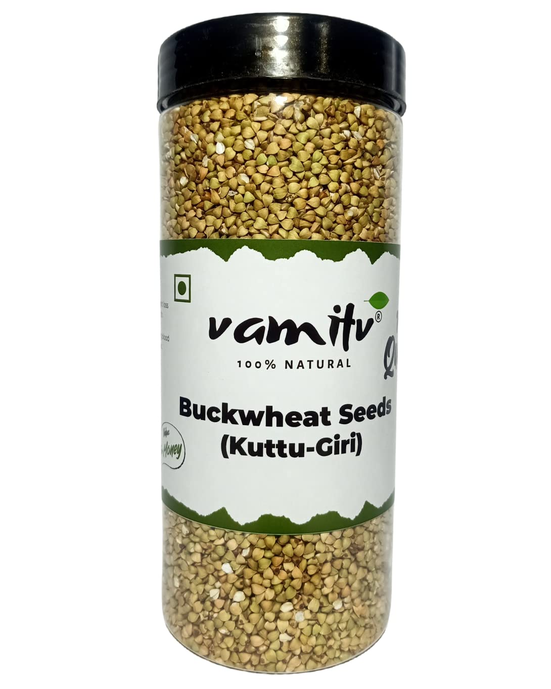 Vamitv - Whole Buckwheat Groats | Hulled Kutu Seeds | (Kutu Giri) Gluten-Free | 800Gm | 100% Natural