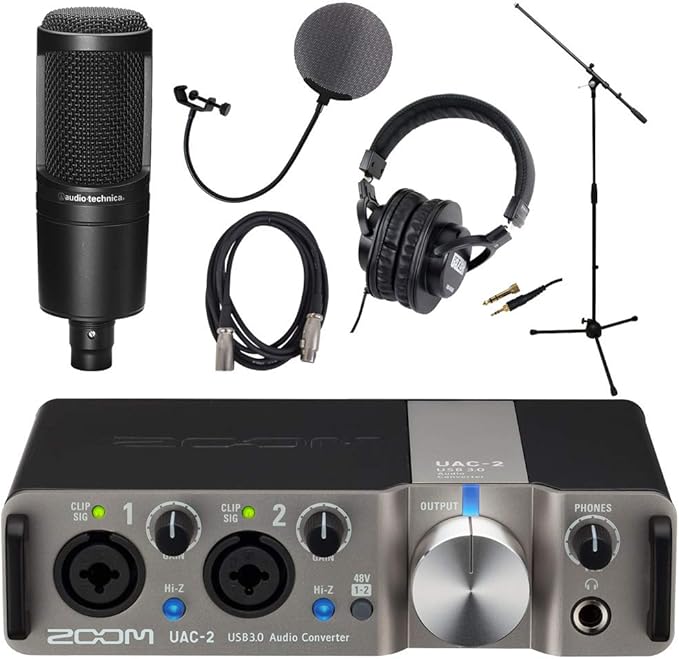 Zoom UAC-2 USB In ライン Audio 3.0オーディオインターフェース、2 O