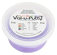 Vista 9 de Fabrication Enterprises 10-3952 Val-U-Putty Masilla de ejercicio, naranja (suave), 5 lb.