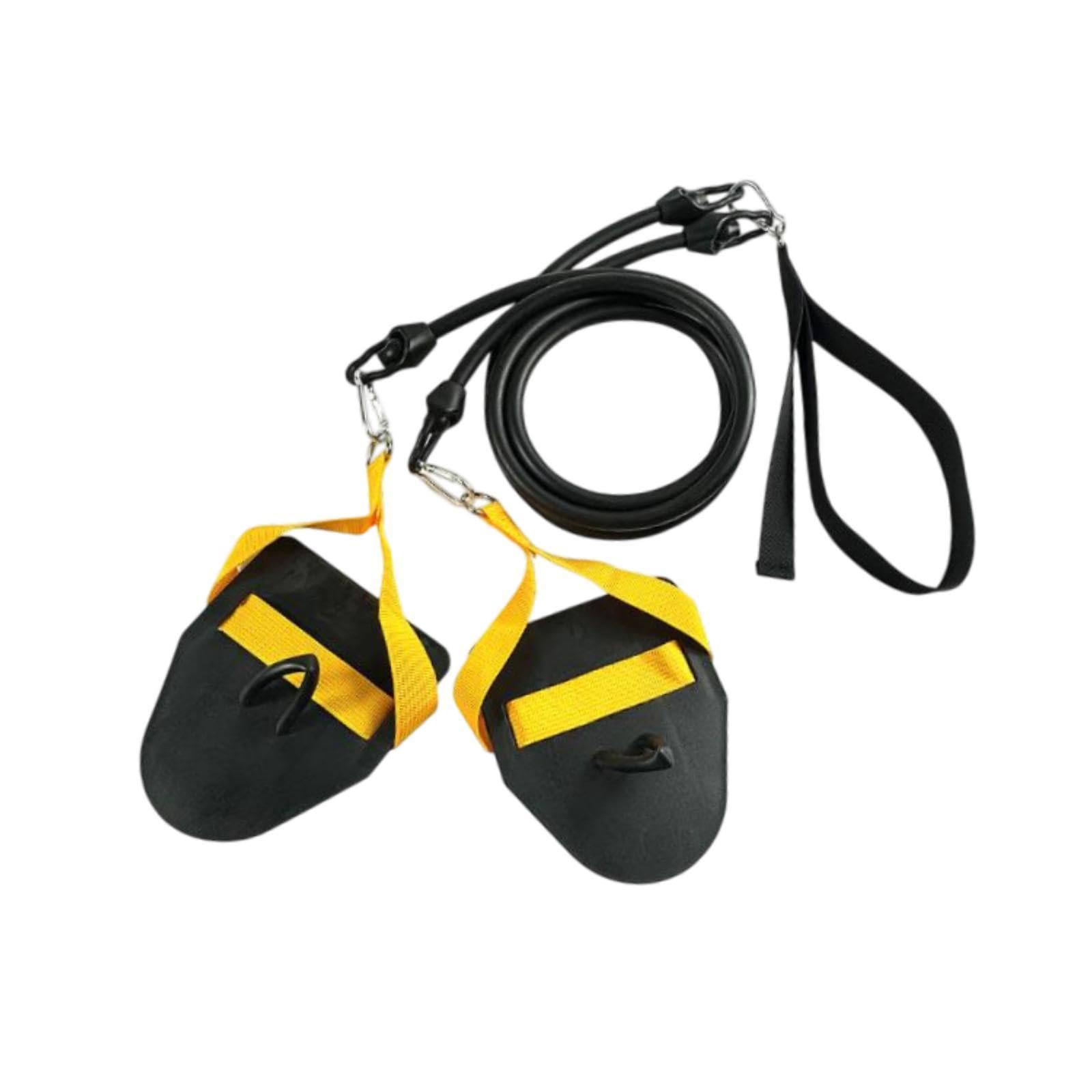 MERISHOPP Swimming Arm Strength Trainer Women Men Dryland Cord Swim Training Belt Black| Sports Equipment | Outdoor Sports Gear | Exercise Gear-image-39