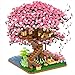 Cherry Bonsai Tree Building Sets, Original Scene Music Cherry Blossom Tree Building Kit 2008 Pcs,Type :Symphony. Sakura Tree House Building Set, Cherry Tree Building Set, Sakura Tree Building Set.